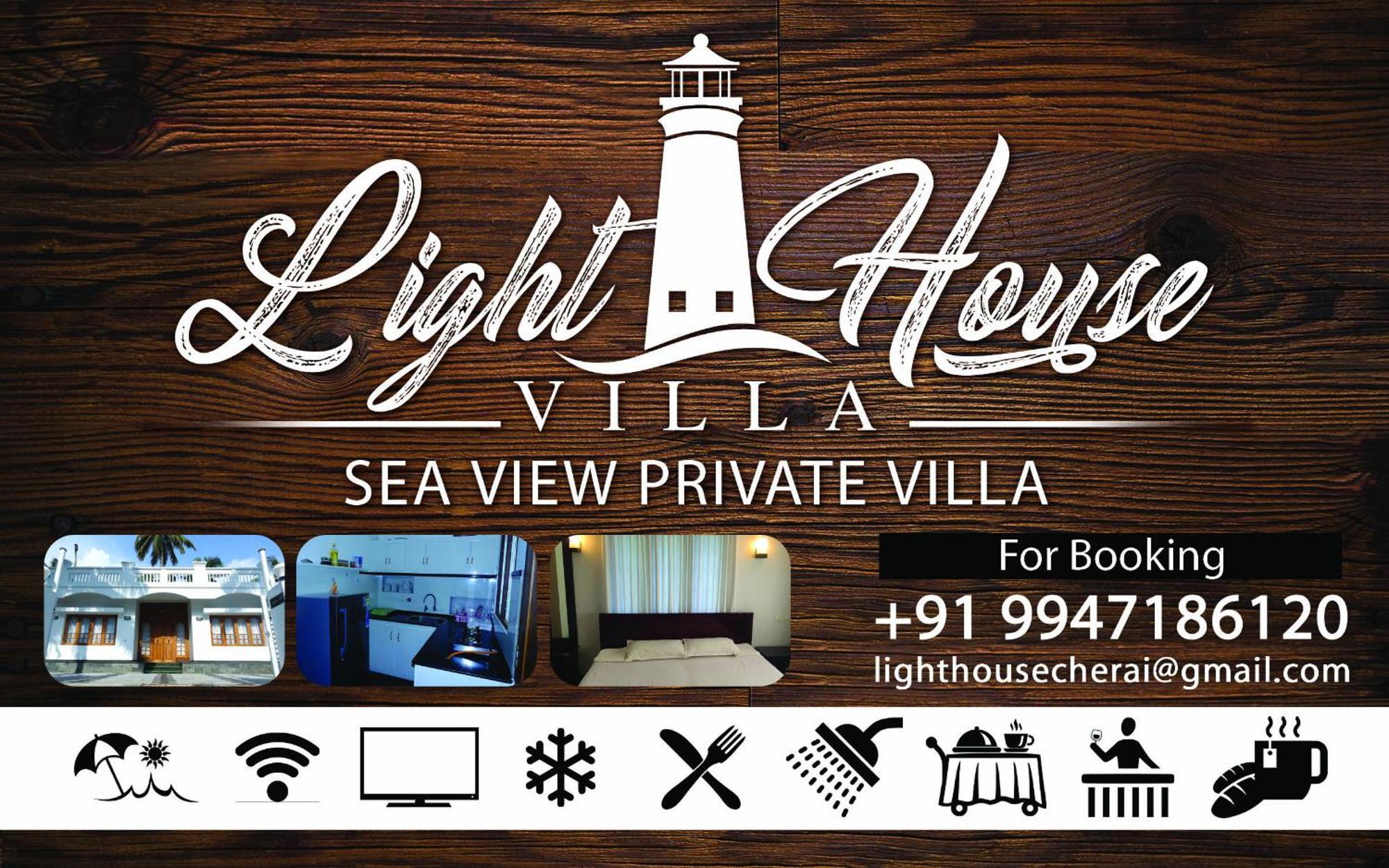 Lighthouse Villa Cherai Beach Exterior photo