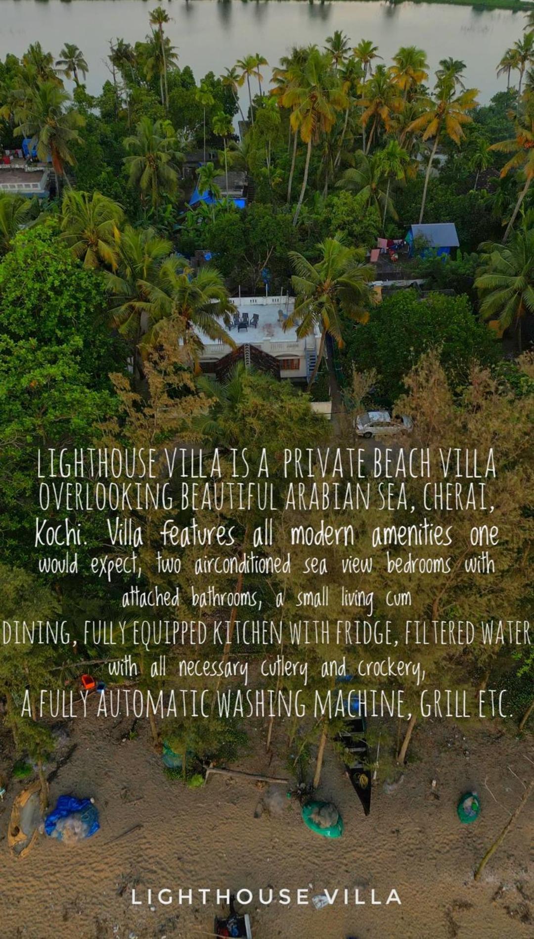 Lighthouse Villa Cherai Beach Exterior photo